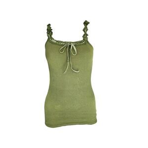 free people fairy lace bow cami top
